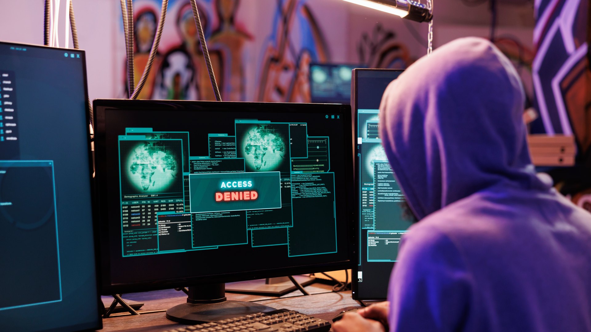 hacking-system-unsuccessfully